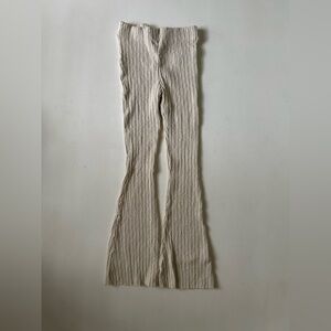 Small Tan Knitted Flare Urban Outfitters Legging